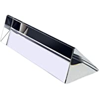 Samyo cristal óptico Prisma Triangular Triple Prisma para enseñanza física Espectro de luz óptica Kits 5-9 pulgadas-150…